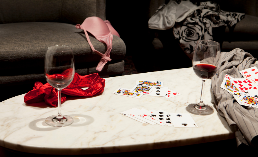 strip poker